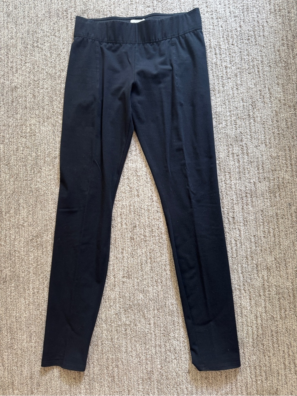 Helmut Lang Black Skinny Stretch Pants Med.